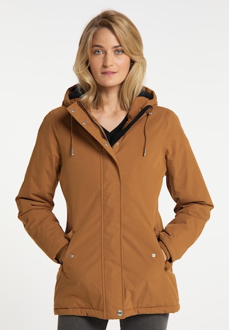 usha BLUE LABEL Winterjacke in Braun: predná strana