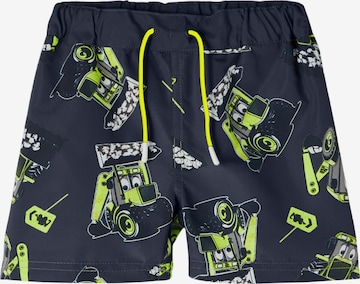 NAME IT Board Shorts 'MILLER' in Blue: front
