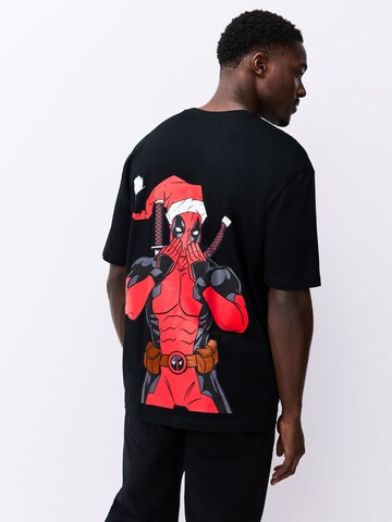 T-Shirt Next en noir : devant