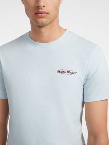 GUESS JEANS T-Shirt 'American Tradition' in Blau