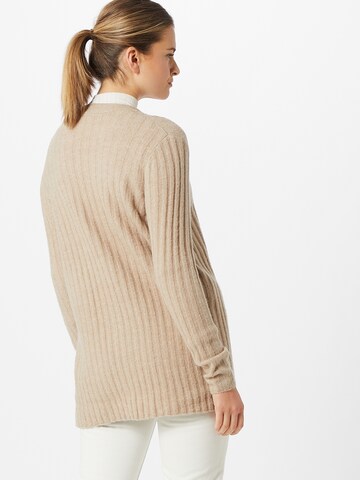 VILA Oversized Cardigan 'Nikki' in Beige