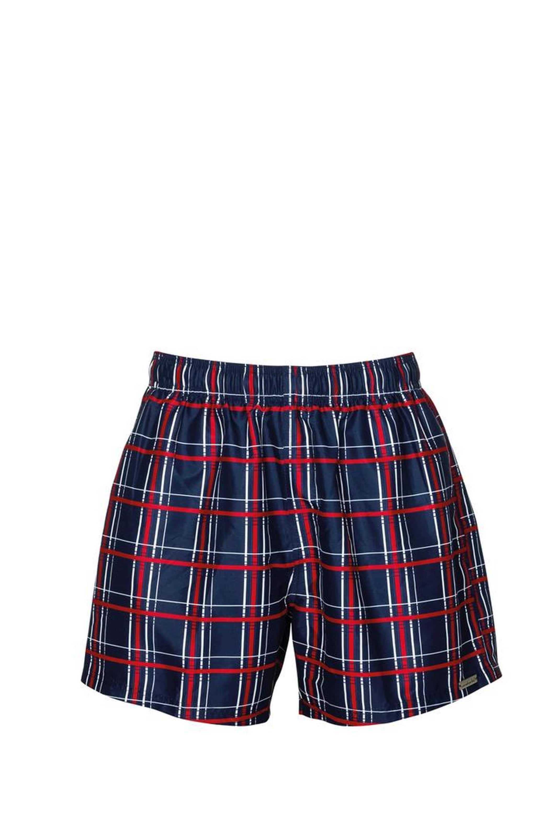 Shorts de bain wavebreaker en bleu : devant