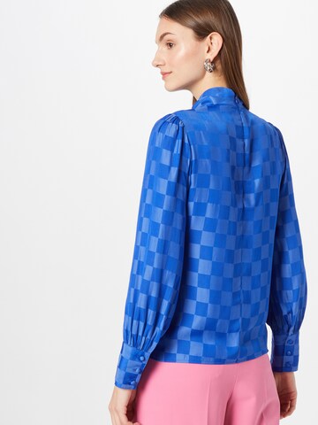 Warehouse Bluse in Blau