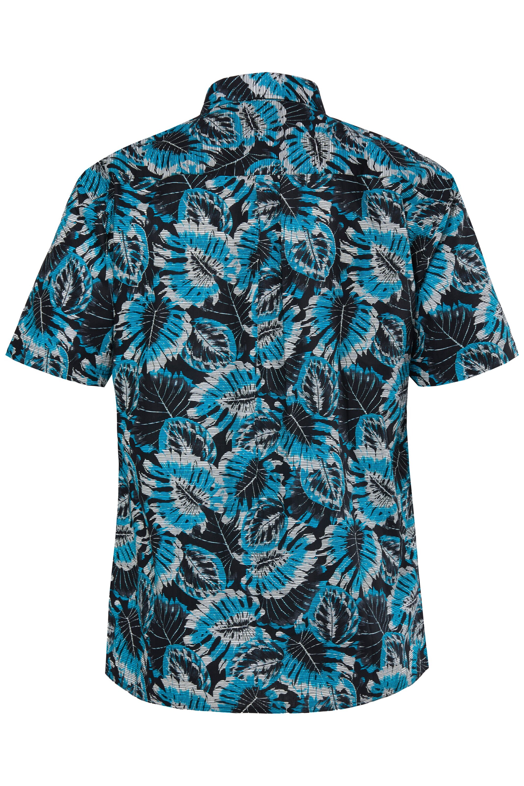 Men Plus Comfort Fit Hemd in Schwarz