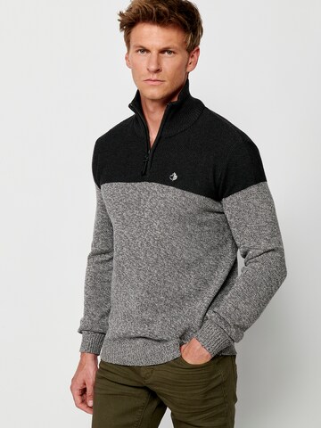 KOROSHI Pullover in Grau