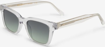 MessyWeekend - Óculos de sol 'Dean' em transparente: frente