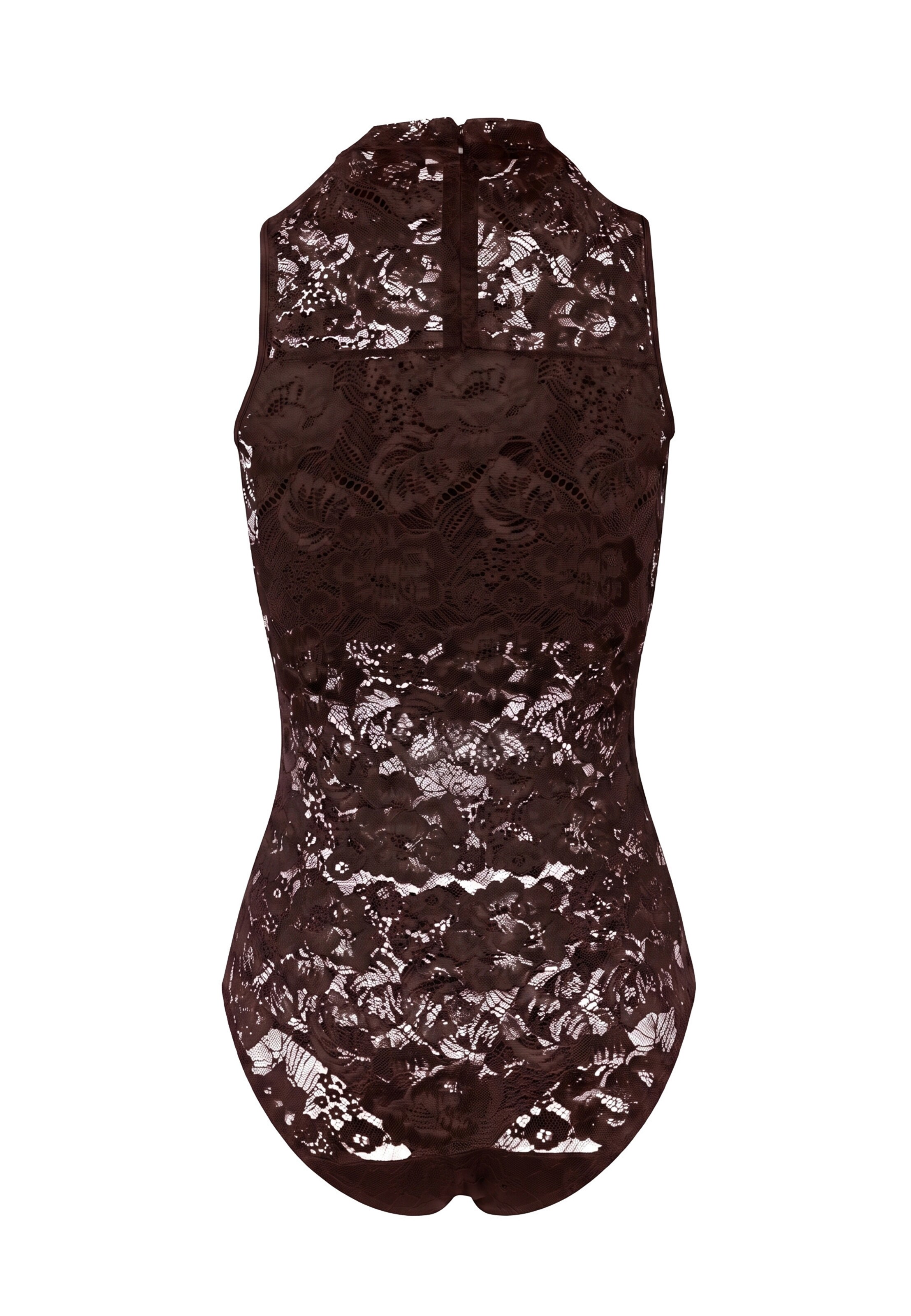 Tricou body de la Urban Classics pe maro: spate