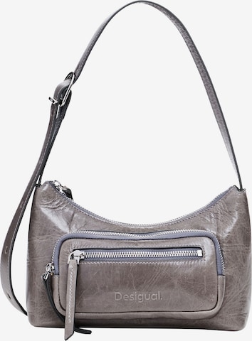 Desigual Чанта за през рамо в сиво: отпред
