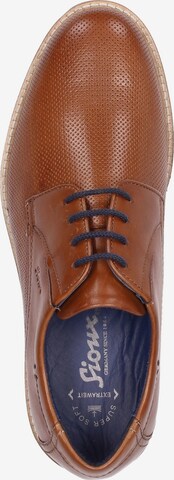 SIOUX Lace-Up Shoes in Brown