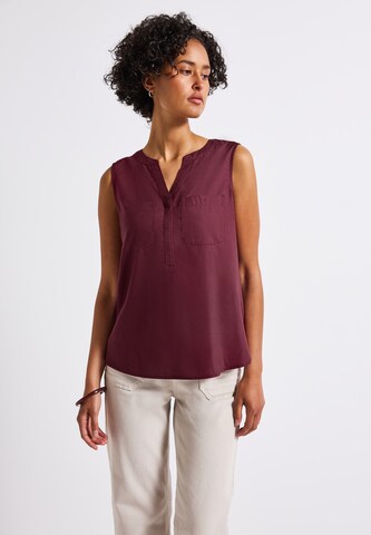 STREET ONE Blouse in Red: front