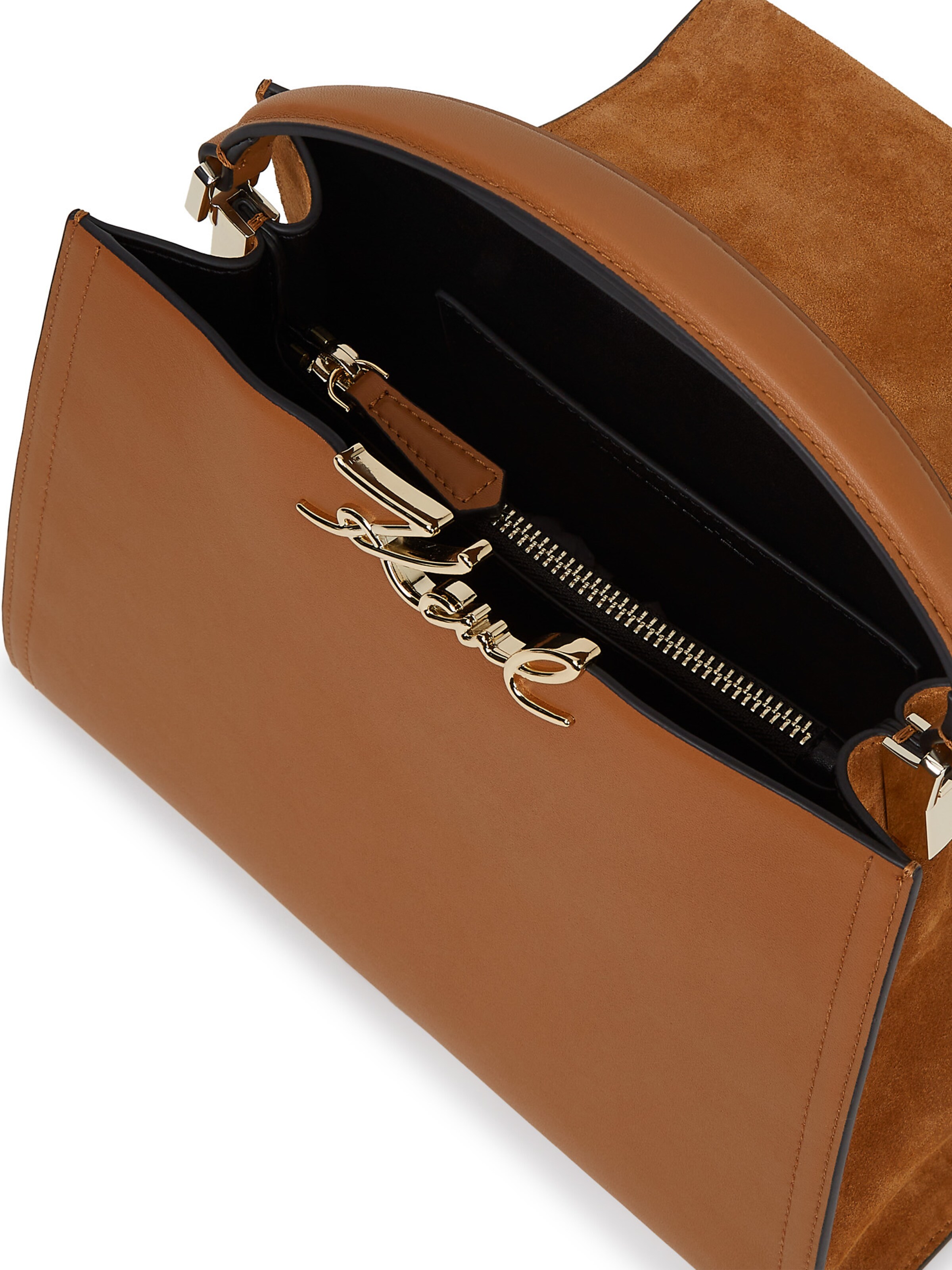 Karl Lagerfeld Handbag 'K/Signature' in Brown