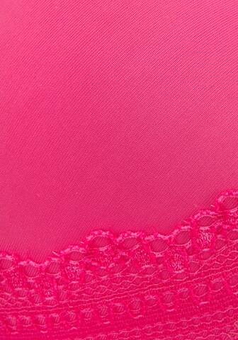 LASCANA T-shirt Behå i rosa