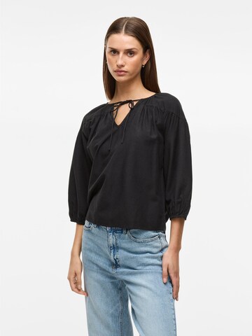 VILA Bluse i sort: forside