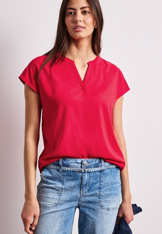 STREET ONE Blouse in Red: front