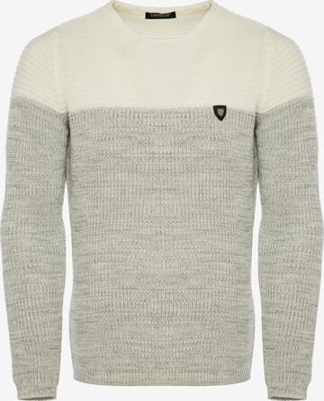 Pull-over CARISMA en gris : devant