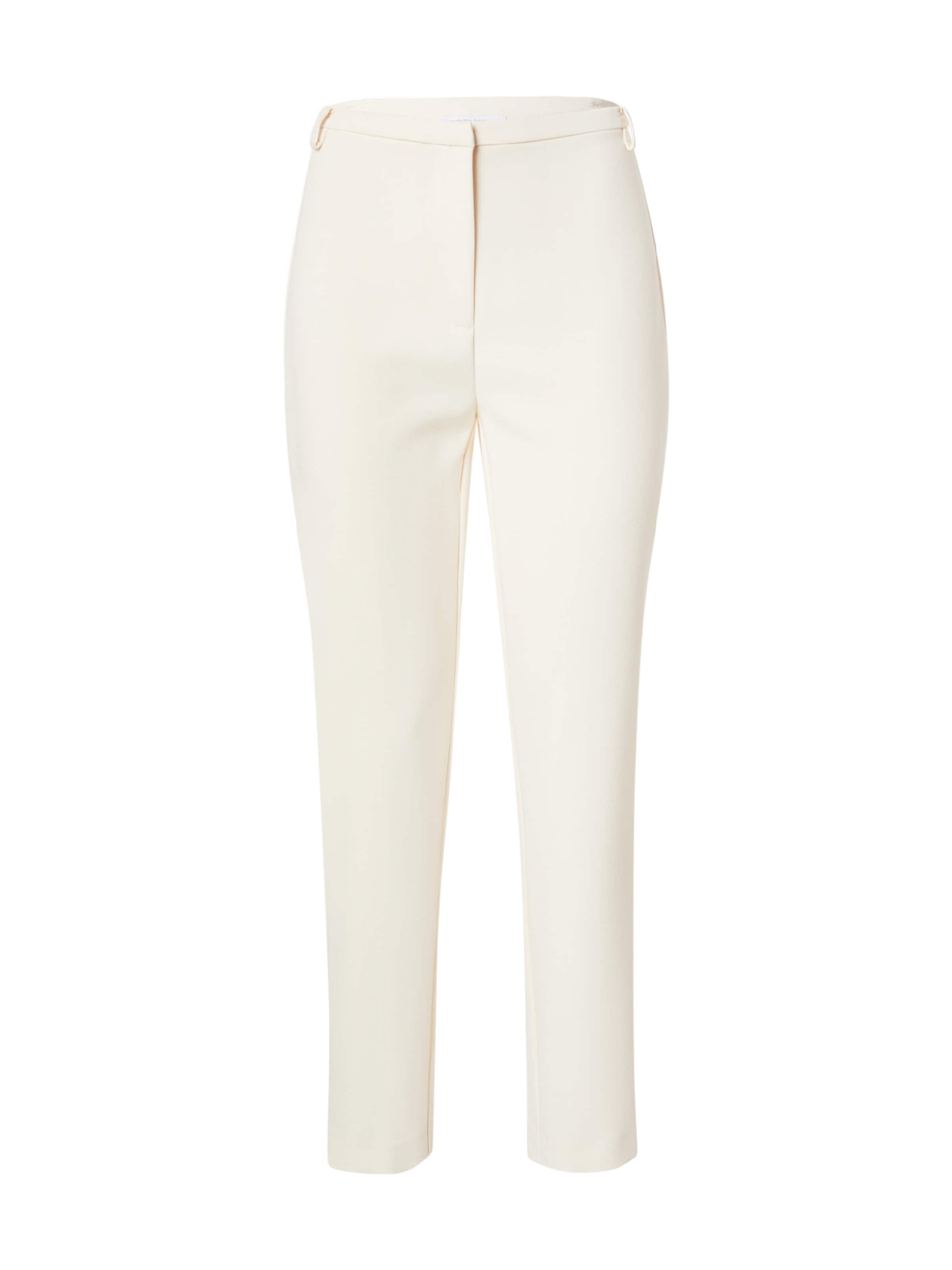 balta PATRIZIA PEPE Standartinis Kelnės: priekis