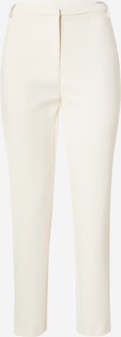 balta PATRIZIA PEPE Standartinis Kelnės: priekis