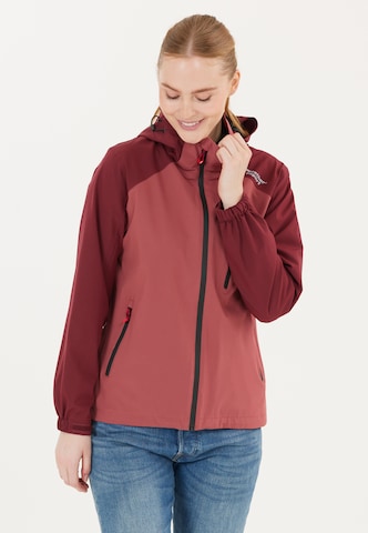 Weather Report Outdoor Jacket 'Camelia W-Pro' in Red: front