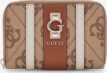 GUESS Portemonnaie 'Erenia' in Beige: Vorderseite