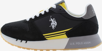 Baskets basses 'Jake' U.S. POLO ASSN. en noir : devant