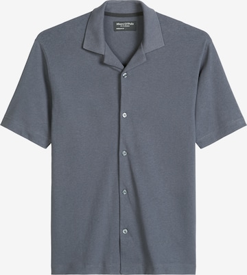 Marc O'Polo Regular fit Button Up Shirt in Grey: front