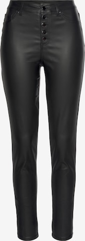 LASCANA Skinny Broek in Zwart: voorkant