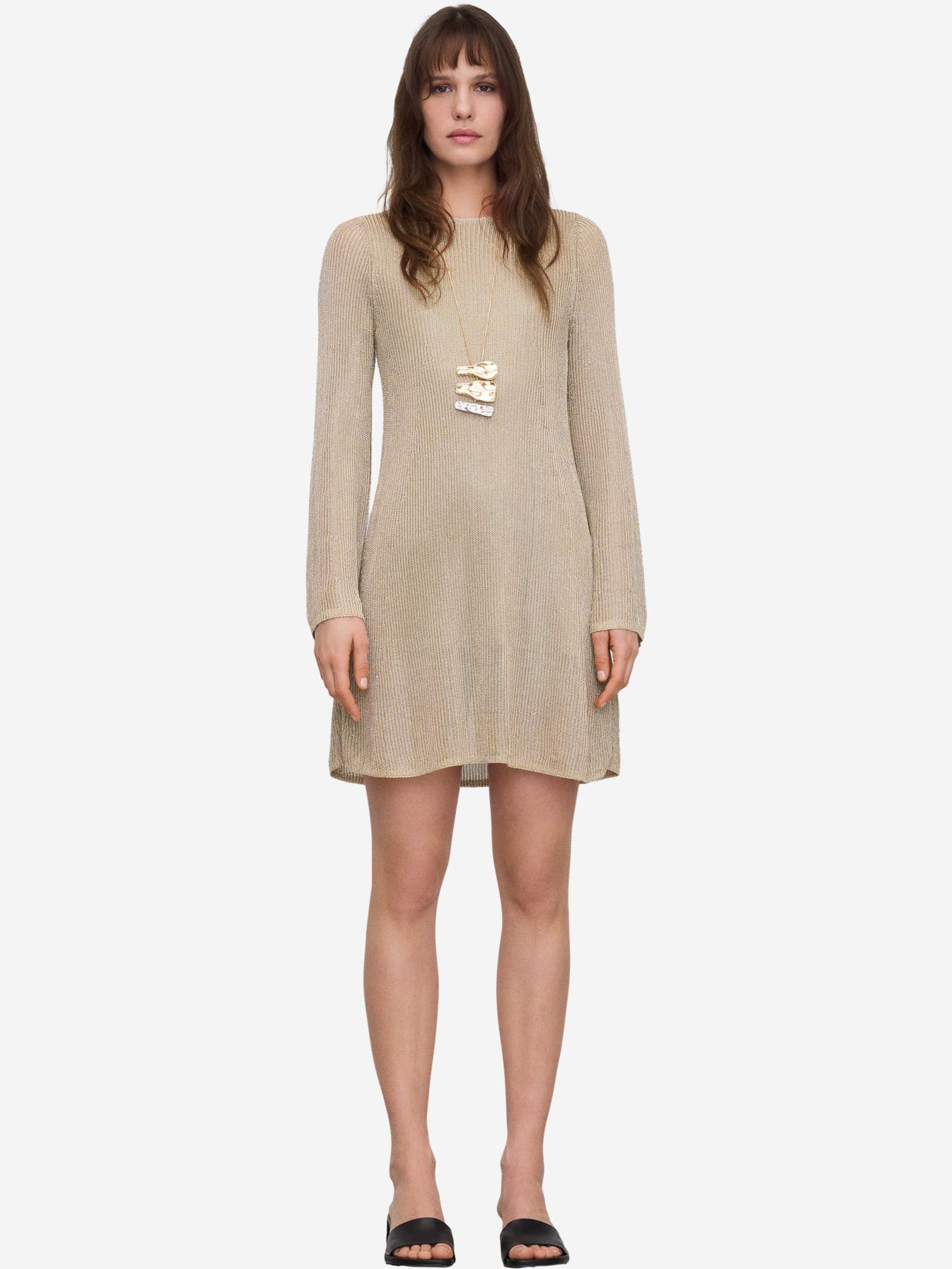 Adolfo Dominguez Dress in Gold