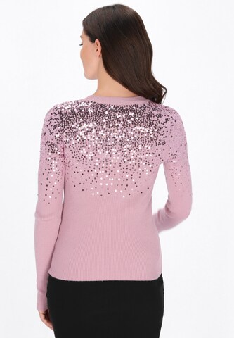 Pull-over usha BLACK LABEL en rose