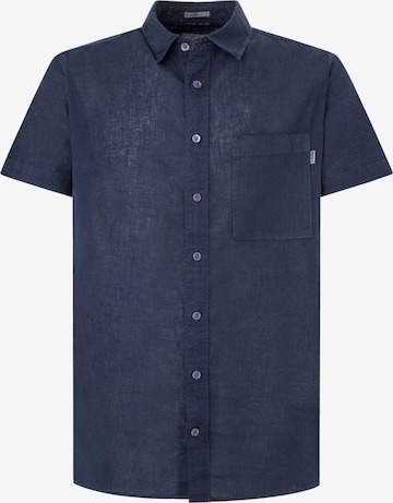 Pepe Jeans Regular fit Button Up Shirt in Blue: front