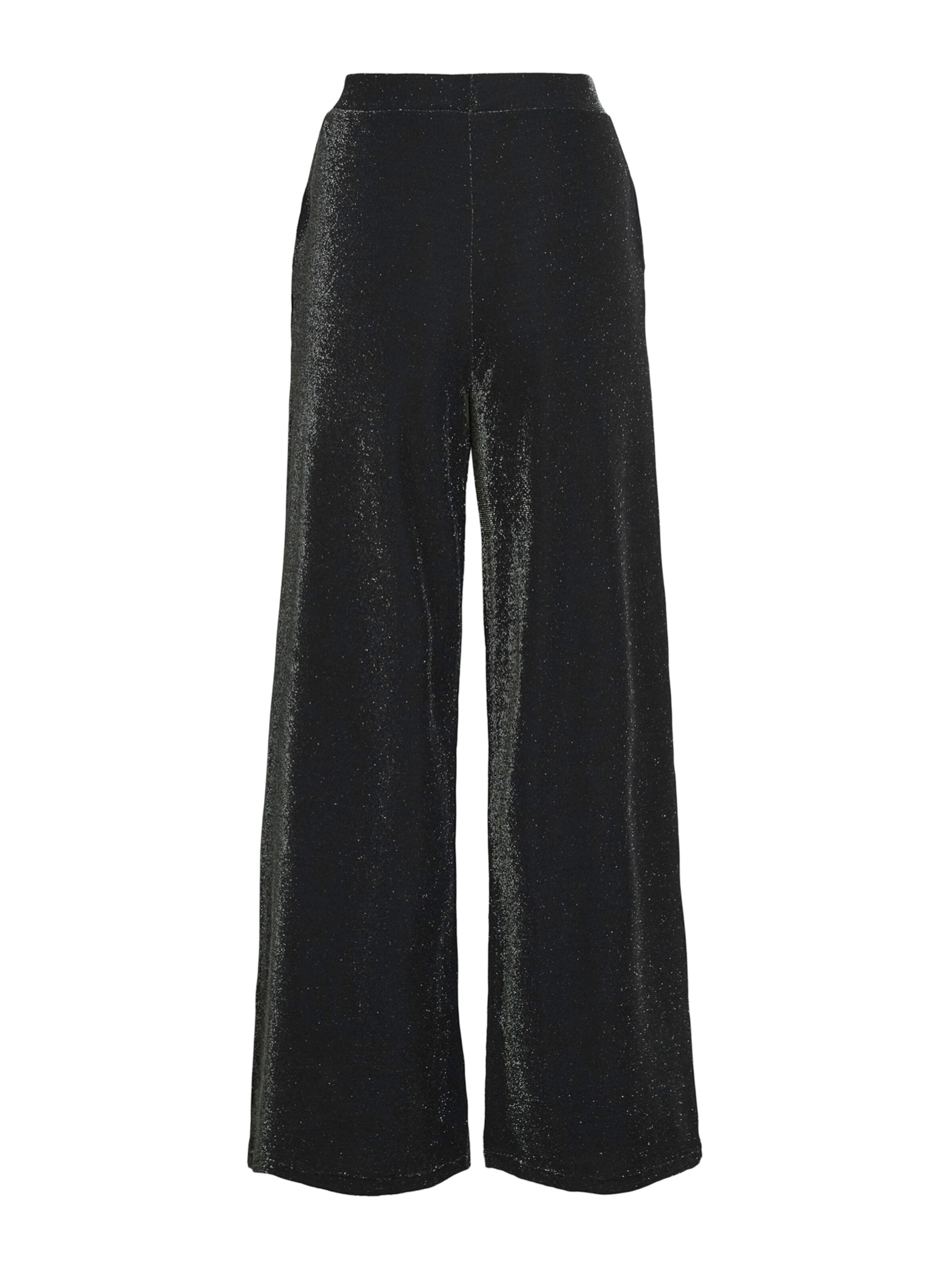 VILA Широкий Штаны 'ELEINAS' в Черный