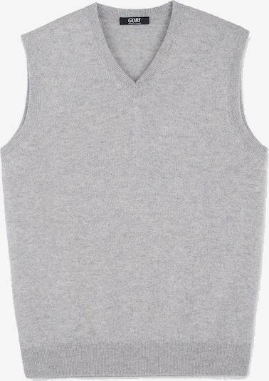 S dydžio Liemenė 'Men's Essential V-Neck Cashmere Vest' iš GOBI Cashmere, spalva – dūmų pilka, Prekių apžvalga