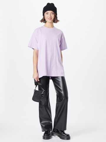 PIECES Oversized shirt 'Rina' in Purple