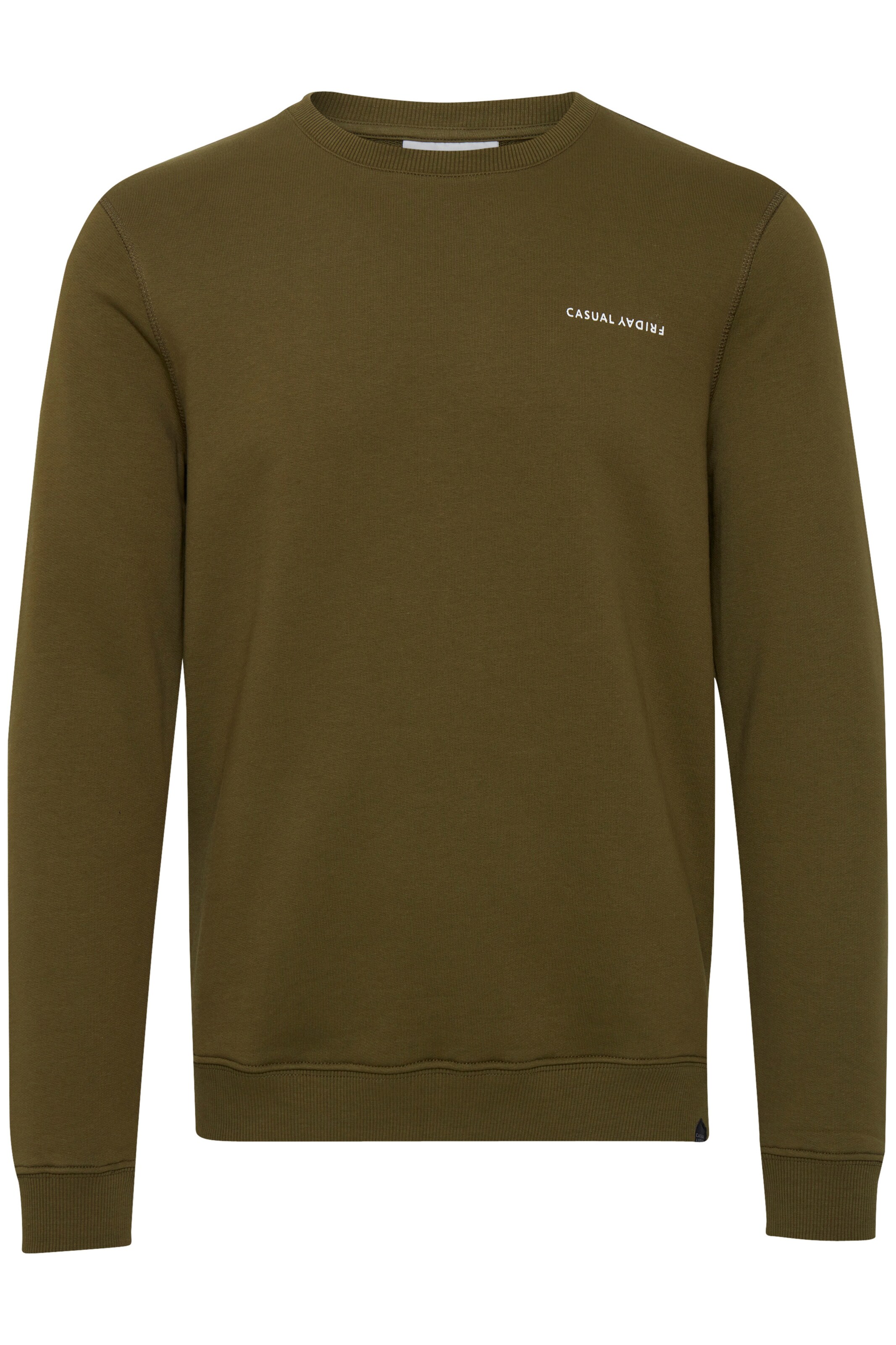 Casual Friday Sweatshirt 'Severin' in Groen: voorkant
