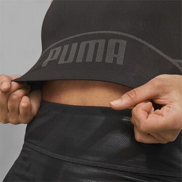 Bustino Reggiseno sportivo di PUMA in nero