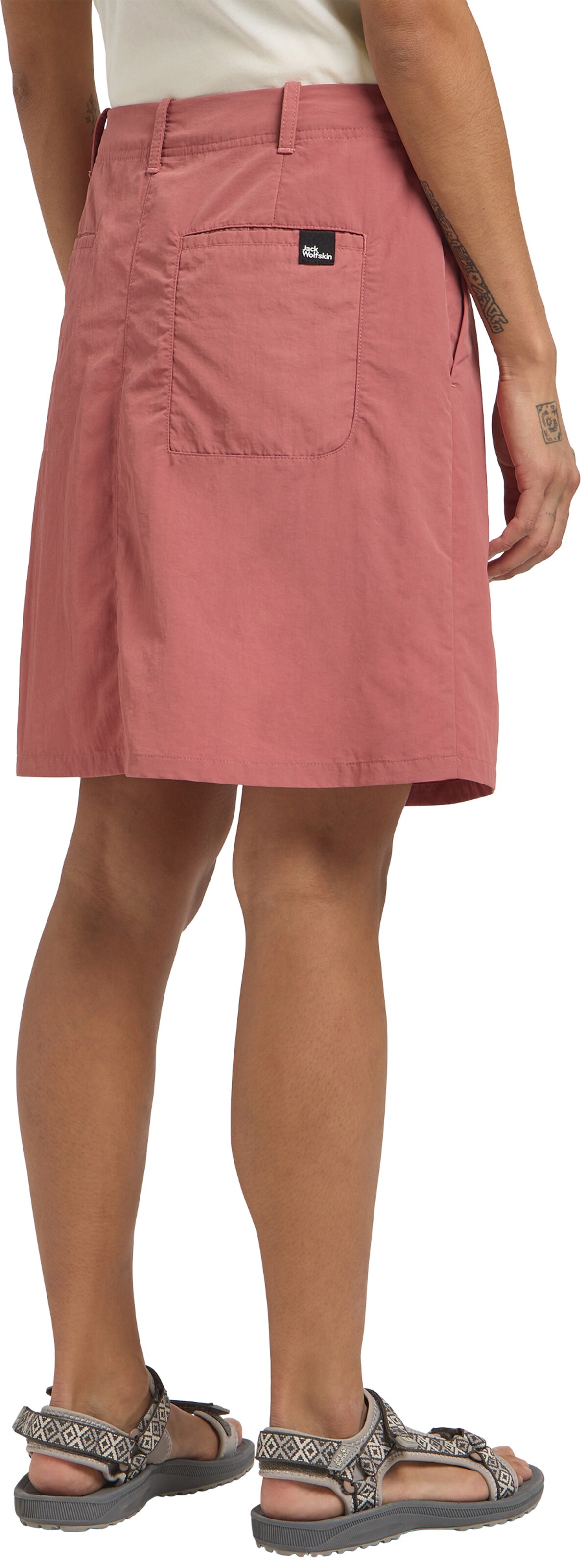 JACK WOLFSKIN Athletic Skorts in Red