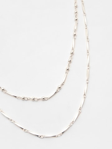 Pull&Bear Halsband i silver
