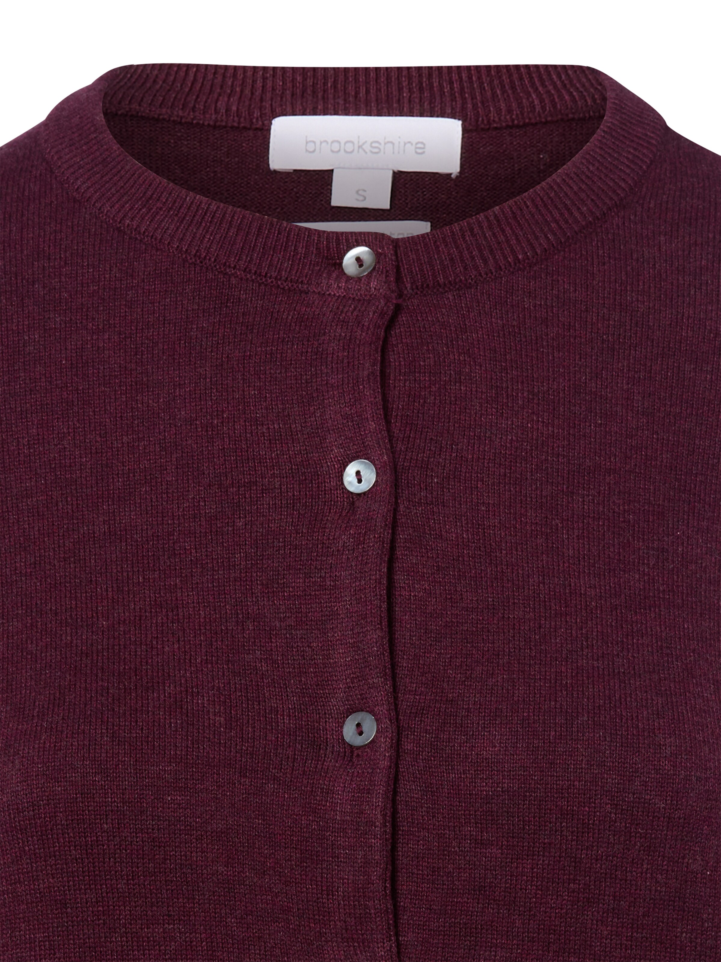 Brookshire Knit Cardigan in Purple