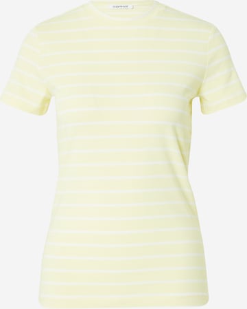 ESPRIT T-shirt i gul: framsida