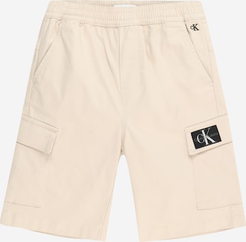 Calvin Klein Jeans Shorts in Beige: predná strana