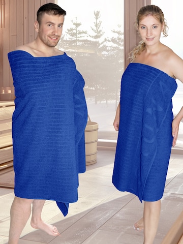 Lashuma Towel 'Kopenhagen' in Blue: front