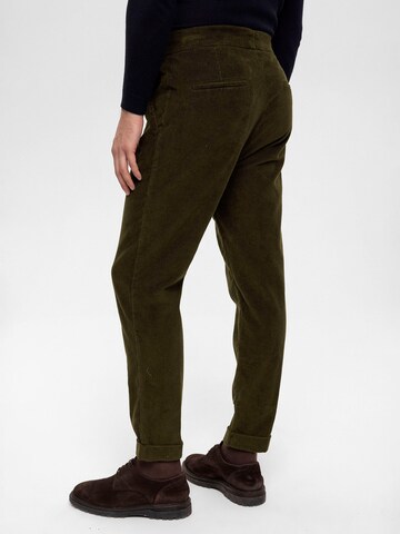 Loosefit Pantalon à pince Antioch en vert