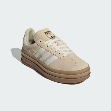 Sneaker bassa 'Gazelle Bold' di ADIDAS ORIGINALS in beige
