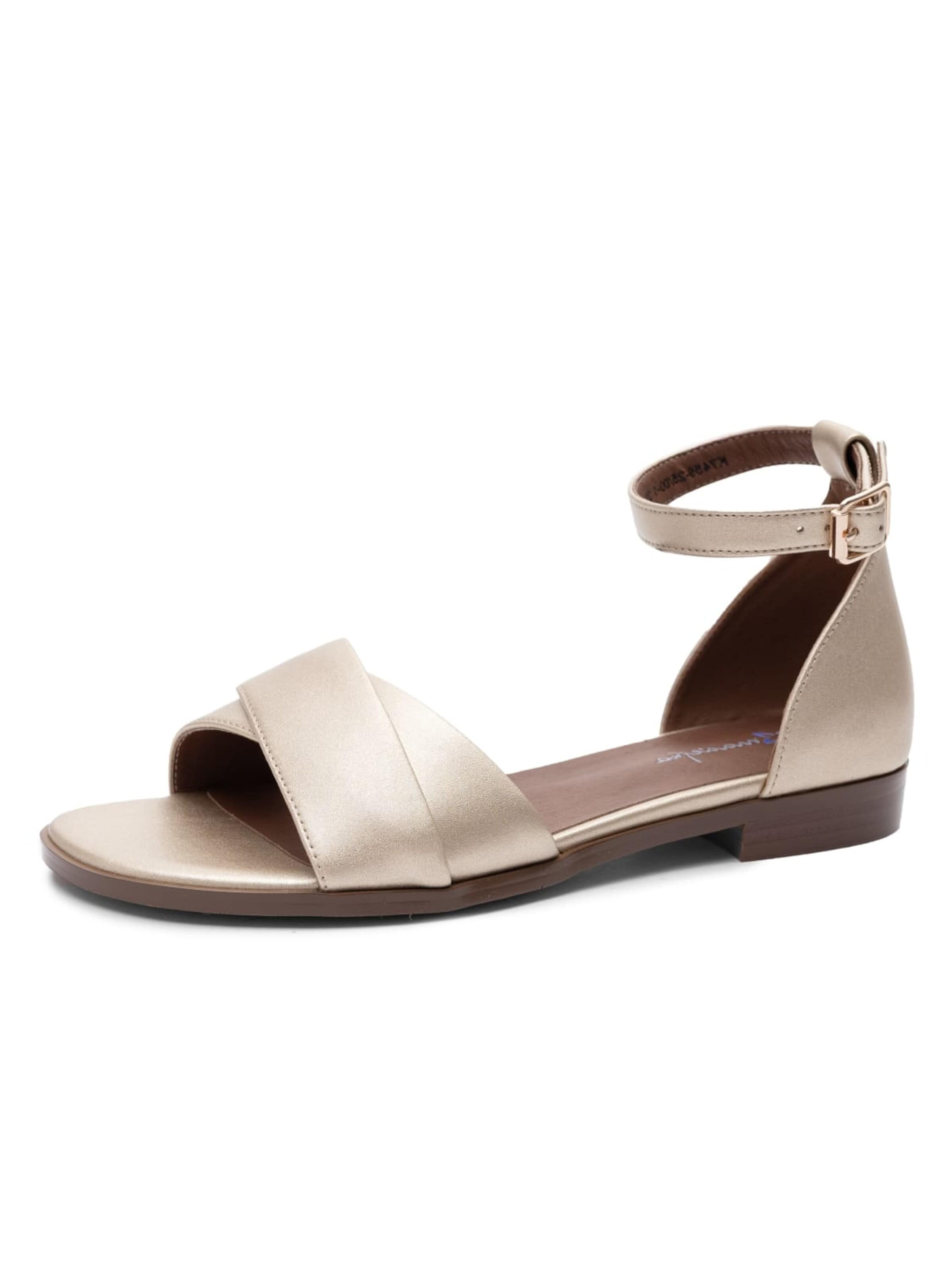 Maciejka Sandal 'K7459-25/00-1' in Gold: front