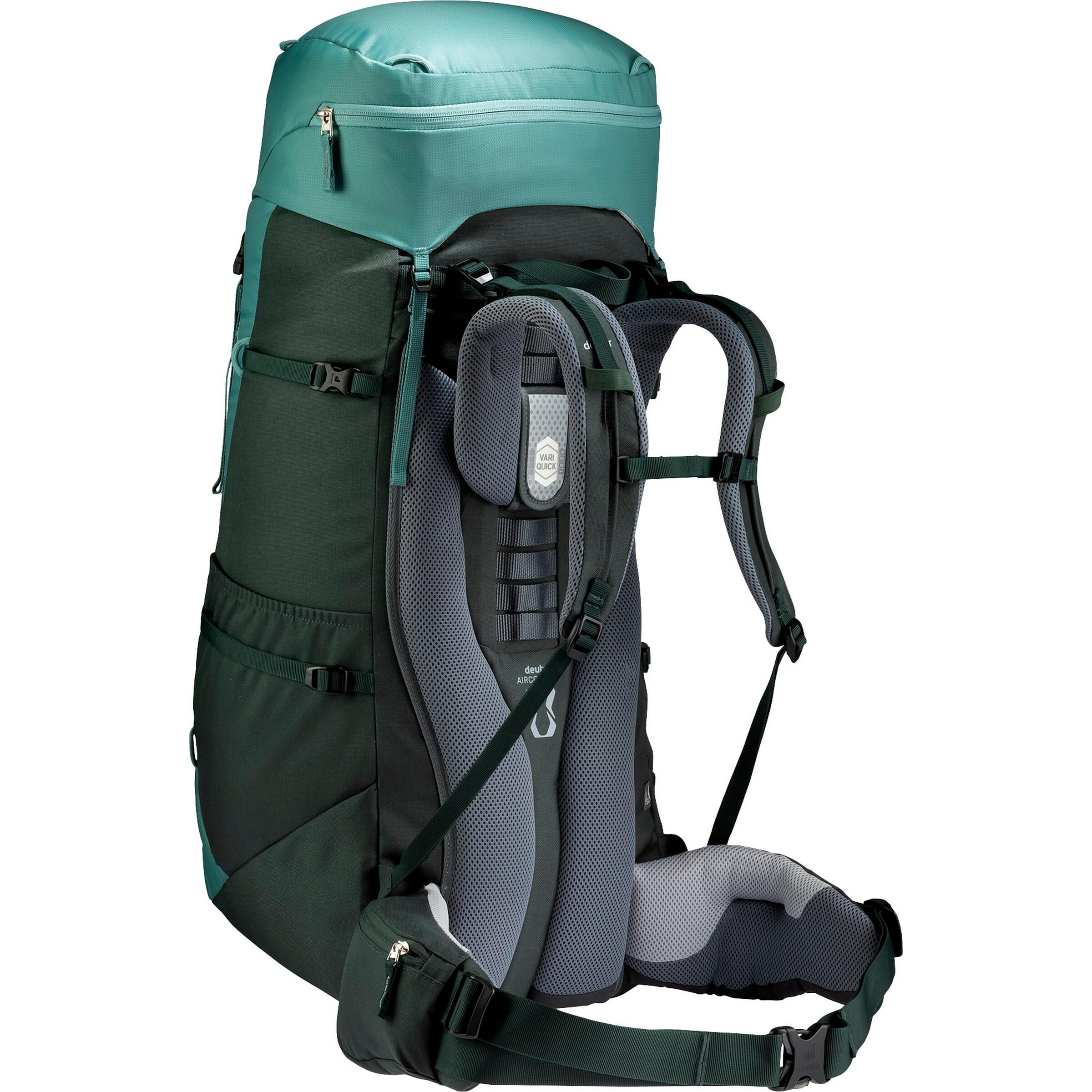 DEUTER Sports Backpack 'Trekking Lite 50+10SL' in Green