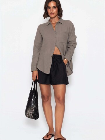 SASSYCLASSY Bluse‌‌‌‌‌‌ in Grau
