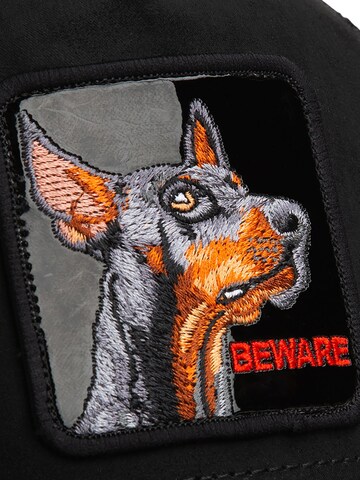GOORIN Bros. Cap 'Black Out Doberman' in Black