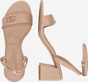 ALDO Remsandal 'BUNG' i beige