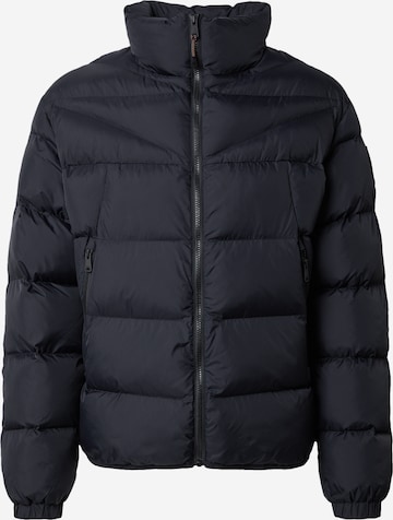 NAPAPIJRIZimska jakna 'A-MOLVENO' - crna boja: prednji dio