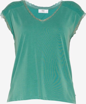 Le Temps Des Cerises Shirt 'SOFIA' in Green: front