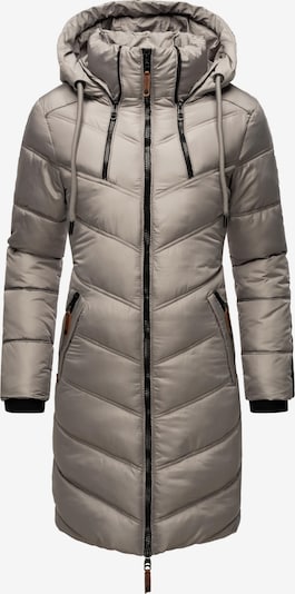 MARIKOO Winter coat 'Armasa' in Grey / Black, Item view